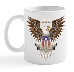 Show details for USA Coffee Mug Picture of USA Coffee Mug